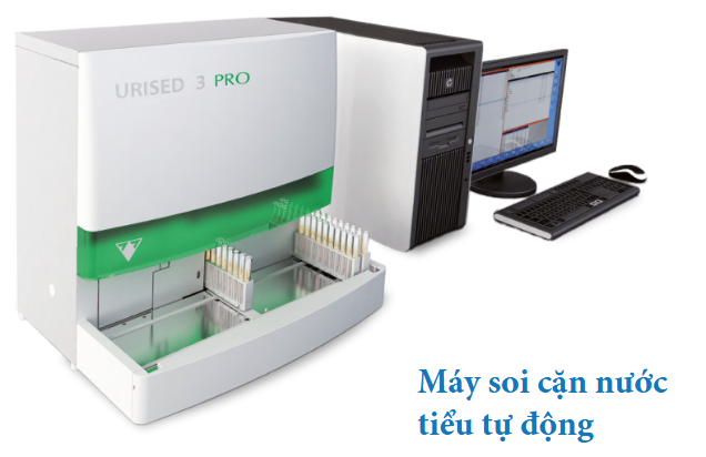 Máy Xét Nghiệm Tự Động Nước Tiểu Và Soi Cặn